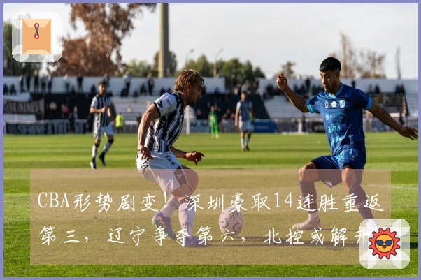CBA形势剧变！深圳豪取14连胜重返第三，辽宁争夺第六，北控或解开悬念